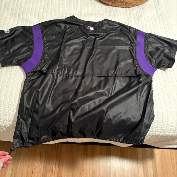 Vintage Starter Colorado Rockies Diamond Collection Batting Shirt - Picture 2 of 3